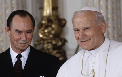 Jean-Paul II au Luxembourg 