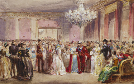 The Marlborough House fancy ball, Godefroy Durand, 1874.