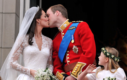 William et Kate le jour de leur mariage, le 29 avril 2011.
