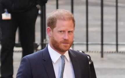 Le prince Harry arrive devant la Haute Cour de justice de Londres pour son procès en appel contre le ministère de l'Intérieur.