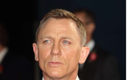 Daniel Craig, inoubliable 007, à la première londonienne de "Spectre" en 2015.