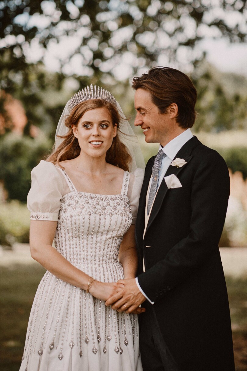 En épousant son fiancé Edoardo Mapelli Mozzi dans le plus grand secret, Beatrice d’York a pris de cours les Britanniques. © Benjamin Wheeler